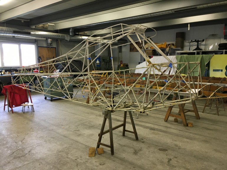 Piper L4H – HB-OSM – En cours de restauration